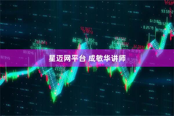 星迈网平台 成敏华讲师