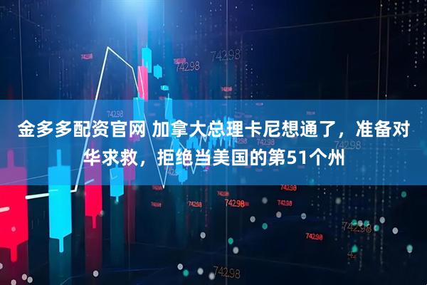 金多多配资官网 加拿大总理卡尼想通了，准备对华求救，拒绝当美国的第51个州
